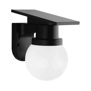 LED napelemes fali lámpa LED/3, 7V 3000/4000/6400K IP54 1800 mAh fekete + távirányító 24152 kép