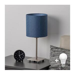 Brilagi - LED-es asztali lámpa NUBILA 1xE27/60W/230V sötétkék EG32509+BG1575 kép