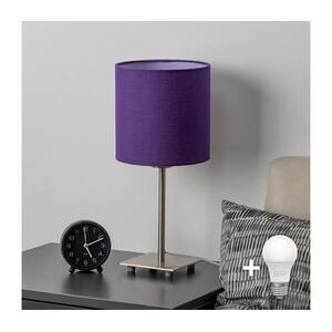 Brilagi - LED asztali lámpa NUBILA 1xE27/60W/230V lila EG32509+BG1580 kép