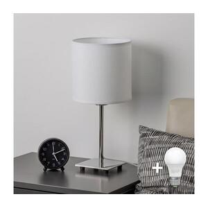 Brilagi - LED asztali lámpa NUBILA 1xE27/60W/230V fehér EG32509+BG1586 kép