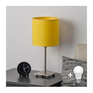 Brilagi - LED asztali lámpa NUBILA 1xE27/60W/230V sárga EG32509+BG2452 kép