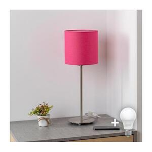 Brilagi - LED asztali lámpa NUBILA 1xE27/60W/230V rózsaszín EG32512+BG1577 kép
