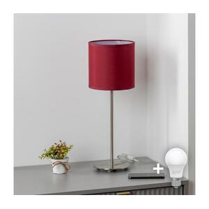 Brilagi - LED asztali lámpa NUBILA 1xE27/60W/230V pompeji vörös EG32512+BG1579 kép
