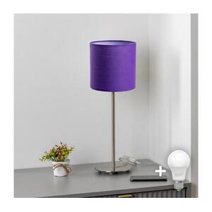 Brilagi - LED asztali lámpa NUBILA 1xE27/60W/230V lila EG32512+BG1580 kép