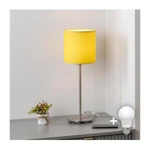 Brilagi - LED asztali lámpa NUBILA 1xE27/60W/230V sárga EG32512+BG2452 kép
