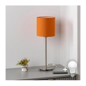 Brilagi - NUBILA LED asztali lámpa 1xE27/60W/230V, narancssárga EG32512+BG2453 kép