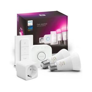 Philips Hue WHITE AND COLOR AMBIANCE kezdőkészlet 2xE27/9W/230V 2200-6500K 8719514291416 kép