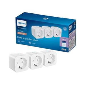 Philips Smart Philips - 3 darabos okos SCHUKO konnektor szett, 2300W, Wi-Fi 8721103161246 kép