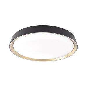Dimmelhető LED mennyezeti lámpatest ILVI, 30W/230V, 2700–6500K, Ø 40 cm, fekete/sárgaréz + távirányító ZM5118 kép
