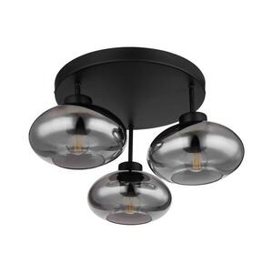Globo 15572-3D - SHAUN felületre szerelhető csillár 3xE27ILLU/40W/230V, fekete 15572-3D kép