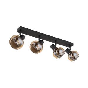 Globo 54309-4B - Irányítható spotlámpa TOKKI 4xE14/40W/230V fekete 54309-4B kép