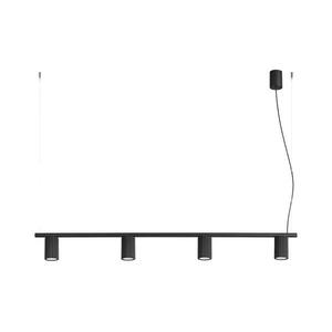 SL.2712 - kábellel függesztett csillár KARBON 4xGU10/10W/230V fekete SL.2712 kép