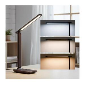 Brilagi-LED Dimmelhető asztali lámpa MODO LED/7W/230V 3000/4000/6500K barna 004977 kép