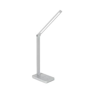 Brilagi - LED érintős asztali lámpa, dimmelhető, vezeték nélküli QI töltő, LED/7W/5V, 3000/4000/6000K, fehér 004975 kép