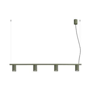 SL.2714 - KARBON kábellel függesztett csillár 4xGU10/10W/230V zöld SL.2714 kép