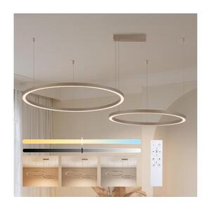Brilagi - LED dimmelhető kábeles csillár PORTOFINO LED/98W/230V bézs + távirányító BRI920 kép