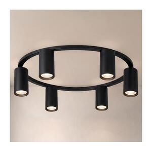 Brilagi - Mennyezeti lámpatest SELE 6xGU10/30W/230V fekete WO-SELEP-C05-BLK-OEM kép