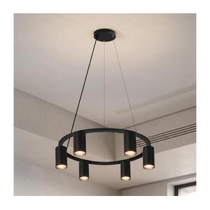 Brilagi - Kábeles függeszték SELE 6xGU10/30W/230V fekete WO-SELEP-C02-BLK-OEM kép