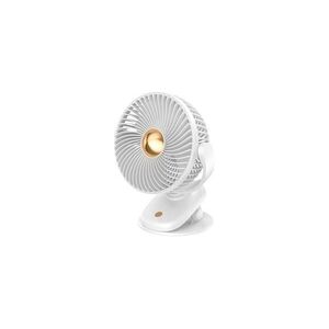 Eurolamp Újratölthető asztali látor csíptetővel 5W/5V 1200 mAh fehér 300-20534 kép