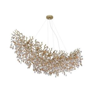 Globo 64138H4G - QUEENA kábeles csillár 16xE14/40W/230V aranyszínű 64138H4G kép