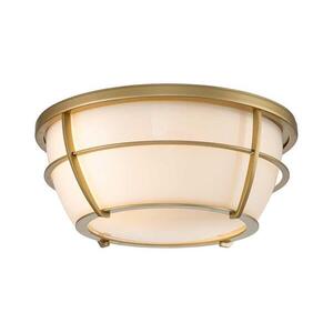 Elstead Quoizel QZ-CHANCE-F-PNBR- Fürdőszobai mennyezeti lámpa CHANCE 2xE27/60W/230V IP44 QZ-CHANCE-F-PNBR kép