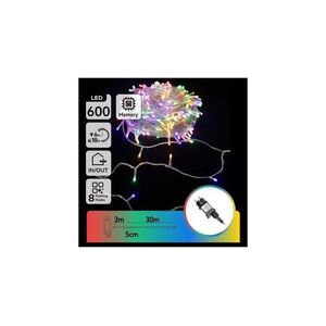 B.V. - LED RGBY kültéri fényfüzér 600xLED/6W/230V 30m IP44 B10303ABLT kép