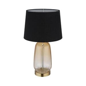 Globo 24142S - Asztali lámpa CLASSY 1xE27/40W/230V fekete/barna 24142S kép