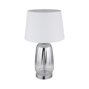 Globo 24142W - Asztali lámpa CLASSY 1xE27/40W/230V fehér/ezüst 24142W kép