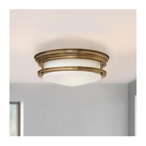 Elstead Quintiesse QN-HADRIAN-FS-BR-OPAL-kültéri mennyezeti lámpatest HADRIAN 2xE27/40W/230V IP44 bronz QN-HADRIAN-FS-BR-OPAL kép