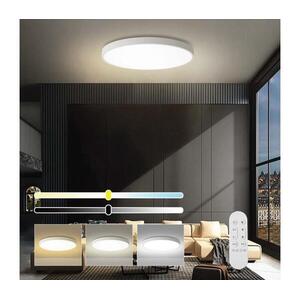 NEO 07315L-LED SEMPLICI dimmelhető mennyezeti lámpa 96 W / 230 V, Ø 80 cm, Wi‑Fi (Tuya), fehér + távirányító 07315L kép