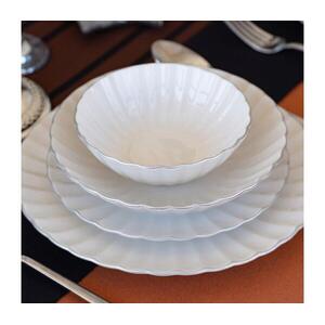24 részes fehér porcelán étkészlet 858CMR1338 kép