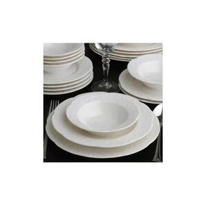24 darabos krémszínű/porcelán étkészlet 387GRP1256 kép