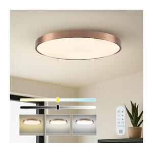 NEO 07323L-LED Fényerőszabályozható mennyezeti lámpa SEMPLICI 96W/230V Ø80 cm Wi-Fi Tuya rózsaszín + távirányító 07323L kép