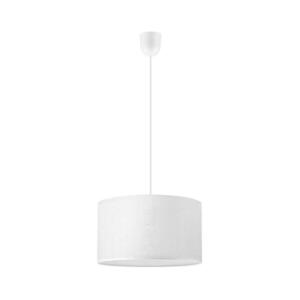 Zsinóros függőlámpa SIRJA PLISADO 1xE27/15W/230V átm. 35 cm fehér LM-1.335/BIAŁY kép