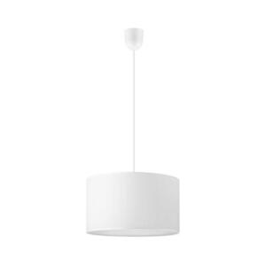 Kábeles függeszték SIRJA PLISADO 1xE27/15W/230V, átm. 35 cm, fehér LM-1.336/BIAŁY kép