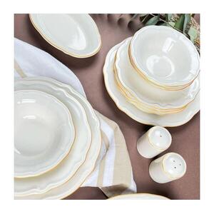53 darabos étkészlet fehér/arany/porcelán 667PRS1147 kép