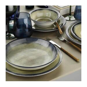 18 darabos étkészlet zöld/kék/porcelán 710KTP9757 kép