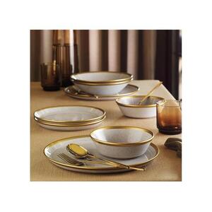 24 darabos étkészlet szürke/arany/porcelán 710KTP3808 kép