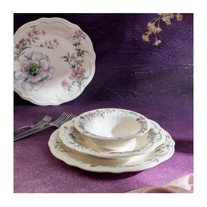 24 darabos színes porcelán étkészlet 667PRS1151 kép