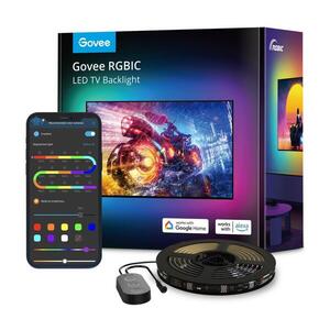 Govee - TV 55-65" SMART LED háttérvilágítás RGBIC Wi-Fi H61683D1 kép