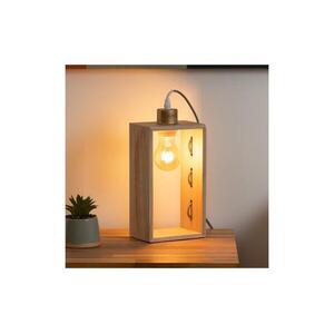 Atmosphera - Asztali lámpa IWATA 1xE27/25W/230V paulownia 167567 kép