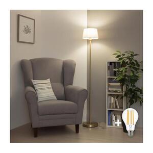 Brilagi - LED állólámpa CERIA 1xE27/20W/230V átmérő 25 cm szürke/arany SA2189+EG781033 kép