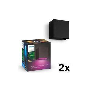 Philips - 2 darabos szett LED RGBW dimmelhető kültéri Hue RESONATE világítótest LED/8W/230V IP44 2xP5830 kép