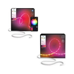 Philips - LED RGBW dimmelhető szalag Hue FLUX 3+2m LED/48, 5W/230V 2200-6500K P7214+P7632 kép