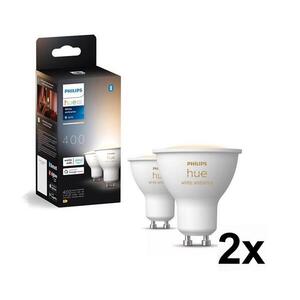 4 darabos Philips Hue WHITE AMB. dimmelhető LED GU10 izzó, 4, 2 W, 230 V, 2200–6500 K 2xP6173 kép
