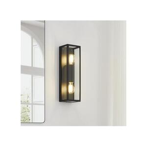 Eglo 33856 - Kültéri fali lámpatest ALAMONTE 2xE27/60W/230V IP44 fekete 33856 kép