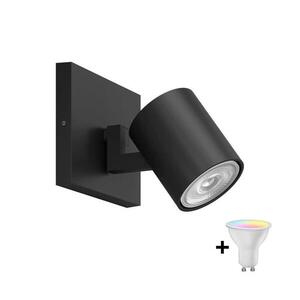 Philips - LED RGBW fényerőszabályozható spotlámpa RUNNER 1xGU10/6, 5W/230V fekete P5371+AI0589 kép