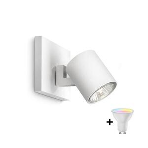 Philips - LED RGBW dimmelhető spotlámpa RUNNER 1xGU10/6, 5W/230V fehér M4356+AI0589 kép