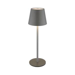 Globo 58488G-LED Dimmelhető érintéses tölthető kültéri asztali lámpa VANNIE 3W/5V IP54 1800mAh szürke 58488G kép