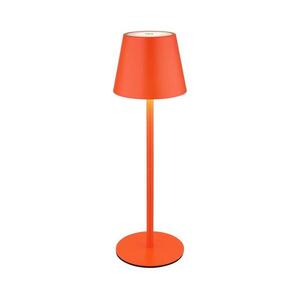 Globo 58488R-LED VANNIE dimmelhető, érintésvezérlésű, újratölthető kültéri asztali lámpa 3W/5V IP54 1800mAh piros 58488R kép